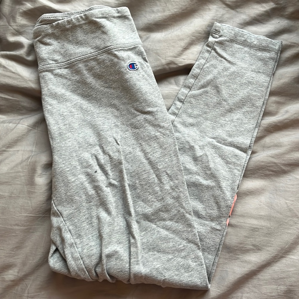 Champion cotton leggings with script logo